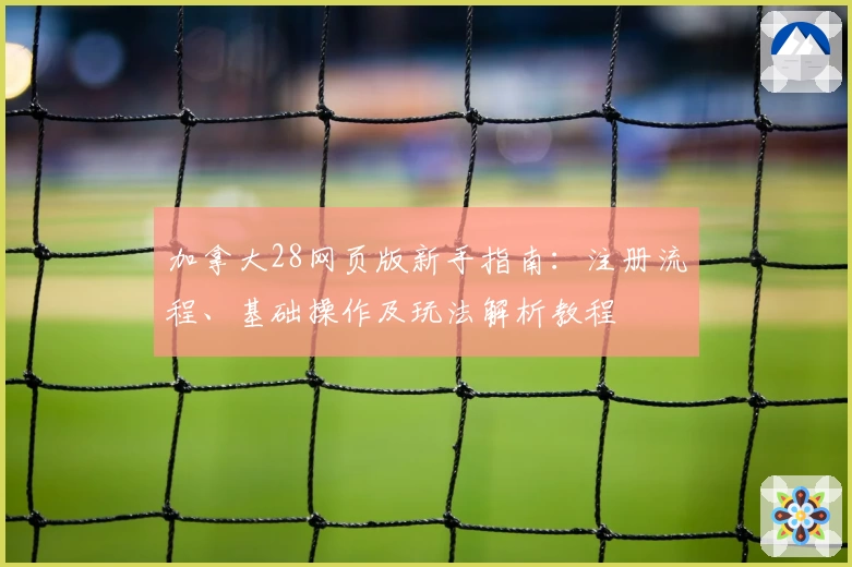 加拿大28网页版新手指南：注册流程、基础操作及玩法解析教程